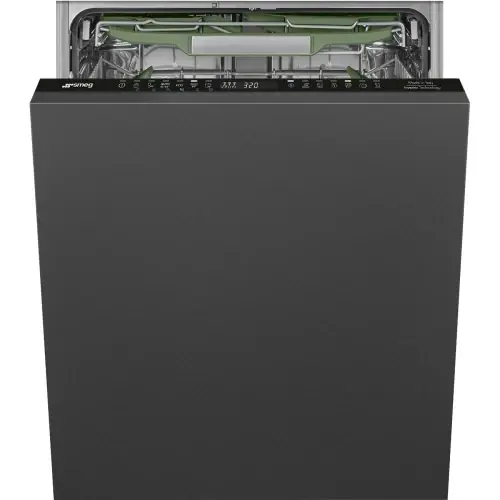 Popularny Smeg UNIVERSAL Zmywarka do zabudowy Czarny (panel sterowania) STL7324AQL