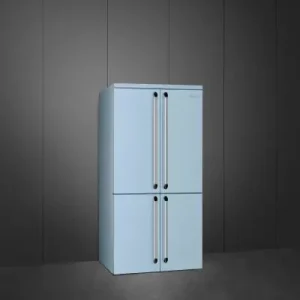 Zamów dziś Smeg VICTORIA Chłodziarko-zamrażarka SidebySide 187 cm No-Frost LED błękit