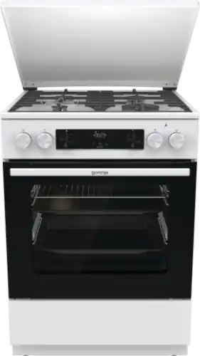Wybór klientów Gorenje G600 Kuchnia gazowo-elektryczna, 60 cm GKS6C71WA