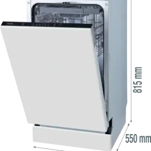 Gorenje W pełni zintegrowana zmywarka, 45 cm GV520E10 Popularny