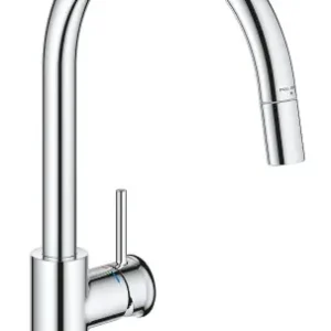Wysoka jakość Grohe BauClassic Jednouchwytowa bateria zlewozmywakowa, DN 15 30573000
