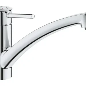 Do wyczerpania zapasów Grohe BauClassic Jednouchwytowa bateria zlewozmywakowa, DN 15 30575000