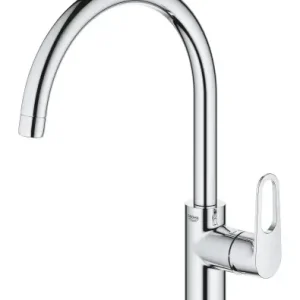 Tylko dziś Grohe BauFlow Bateria zlewozmywakowa StarLight chrom 31538001