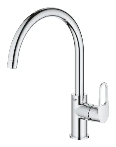 Tylko dziś Grohe BauFlow Bateria zlewozmywakowa StarLight chrom 31538001