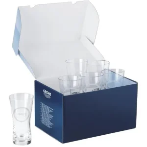 Grohe Blue Szklanki (6 sztuk) chrom 40437000 Popularny