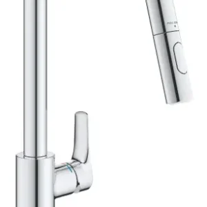 Dostępne od ręki Grohe Eurosmart Jednouchwytowa bateria zlewozmywakowa, DN 15 30619000