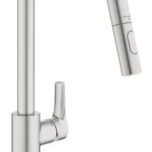 Darmowy zwrot Grohe Eurosmart Jednouchwytowa bateria zlewozmywakowa, DN 15 30619DC0