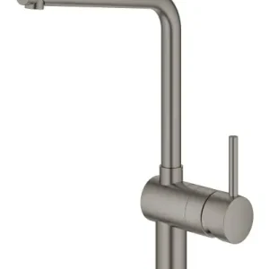 Wyprzedaż Grohe Minta bateria kuchenna, zlewozmywakowa szczotkowany grafit 31375AL0