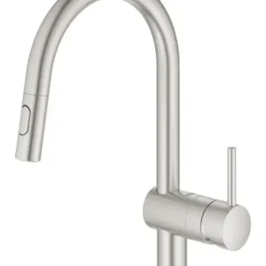 Wybór klientów Grohe Minta Bateria zlewozmywakowa stojąca stal nierdzewna 32321DC2