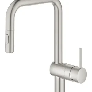Ostatnia szansa Grohe Minta Jednouchwytowa bateria zlewozmywakowa stal nierdzewna 32322DC2