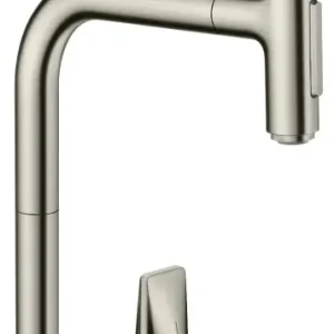 Hansgrohe Metris Select M71 2-otworowa bateria kuchenna z wylewką 73818800 Niska cena