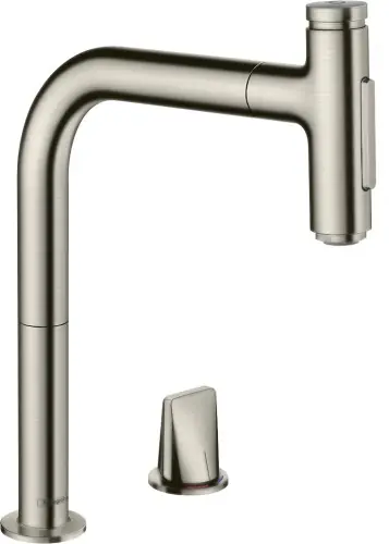 Hansgrohe Metris Select M71 2-otworowa bateria kuchenna z wylewką 73818800 Niska cena