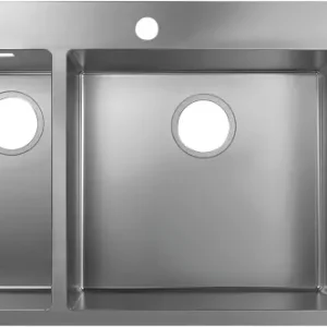 Hansgrohe S71 S711-F655 Zlewozmywak nablatowy 180/450 43309800 Hit sprzedaży