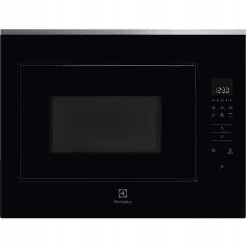 Kuchenka mikrofalowa do zabudowy Electrolux czarny/stal szlachetna KMFD264TEX Bezpieczne zakupy