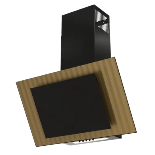 Maan Okap przyścienny Vertical 3D Złoty Piaskowy OVERP60DEPC.S3.MC.ZL4.KSB.BLR_EO Tylko do końca tygodnia