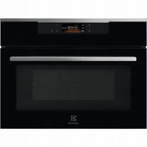 Promocja Mikrofala Electrolux KVMBE08X Czarna z funkcją grilla, 42 l