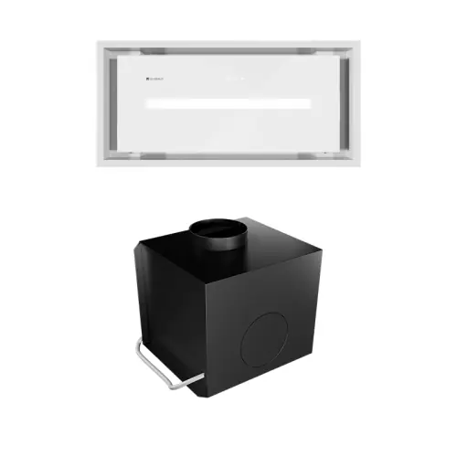 Szybka dostawa Okap kuchenny Saredo 60.1 White + Turbina TW 2.1