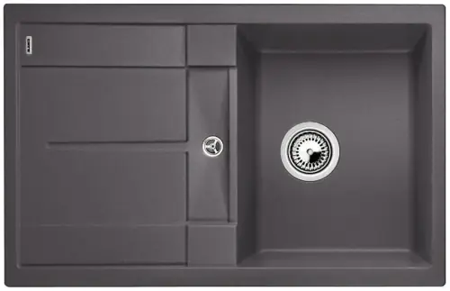 Oferta czasowa Zlewozmywak BLANCO METRA 45 S Silgranit szarość skały odwracalny