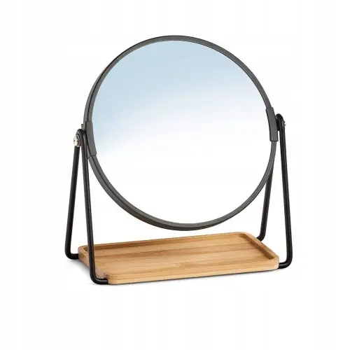 LUSTERKO KOSMETYCZNE dwustronne 17 cm BAMBUS Bestseller