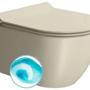 Cena promocyjna Miska WC wisząca beżowa 50x33 Pura GSI Ceramika 881511