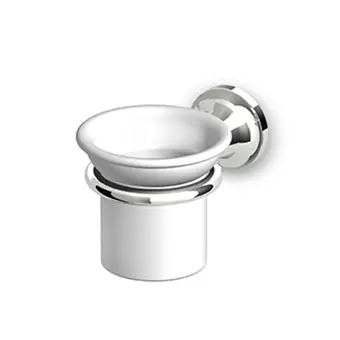 Oferta czasowa Agora Uchwyt z kubkiem ceramicznym ZAD413.C8 błyszczący nikiel Zucchetti