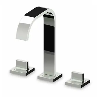 Aguablu Bateria umywalkowa chrom ZA5416, dwuuchwytowa Zucchetti Hit sprzedaży