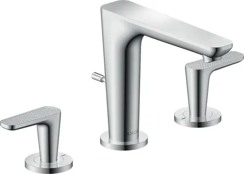 Kup online AXOR Citterio C 3-otworowa bateria umywalkowa, Chrom, odpływ cięgłem 49061000