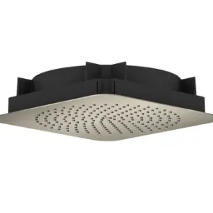 Wyjątkowa oferta AXOR Citterio C Głowica prysznicowa 270/270 1jet, Nikiel Szczotkowany 28794820