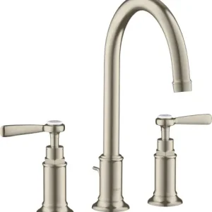AXOR Montreux 3-otworowa bateria umywalkowa 180 z uchwytami 16514820 Dodaj do koszyka