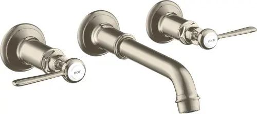 AXOR Montreux 3-otworowa bateria umywalkowa z uchwytami 165-225 mm 16534820 Łatwy zwrot