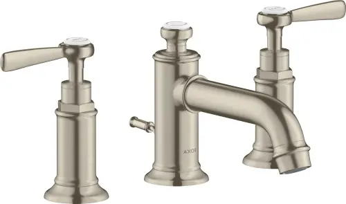 AXOR Montreux 3-otworowa bateria umywalkowa z uchwytami i odpływem 16535820 Super okazja