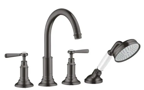 AXOR Montreux 4-otworowa bateria wannowa na cokole z uchwytami 16554340 Popularny