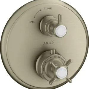 Oferta AXOR Montreux Bateria termostatyczna z uchwytem krzyżowym do 1 odbiornika 16800820