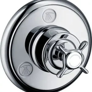AXOR Montreux Zawór odcinająco-przełączający Trio/Quattro z uchwytem 16830340 Do wyczerpania zapasów