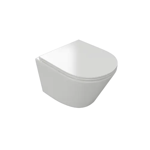 Wyprzedaż Excellent Joker miska WC 47 cm wisząca bezrantowa, biały połysk