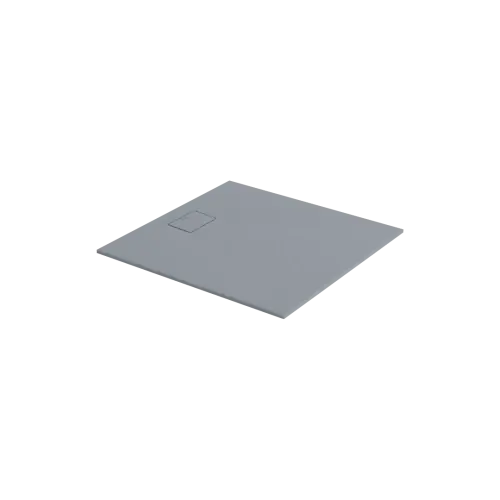 Promocja Excellent Lavano brodzik kwadratowy 90x90 cm kompozytowy, beton