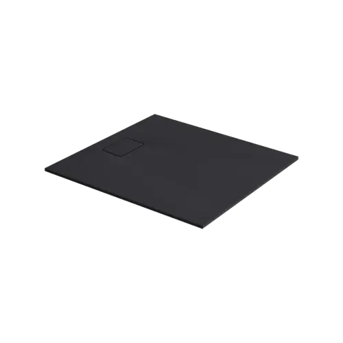 Excellent Lavano brodzik prostokątny 100x90 cm kompozytowy, czarny Oferta limitowana
