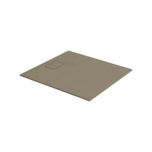 Oferta limitowana Excellent Lavano brodzik prostokątny 90x80 cm kompozytowy, cappucino