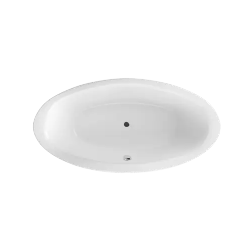 Excellent Lumina wanna owalna 190x95 cm, biały połysk Tani