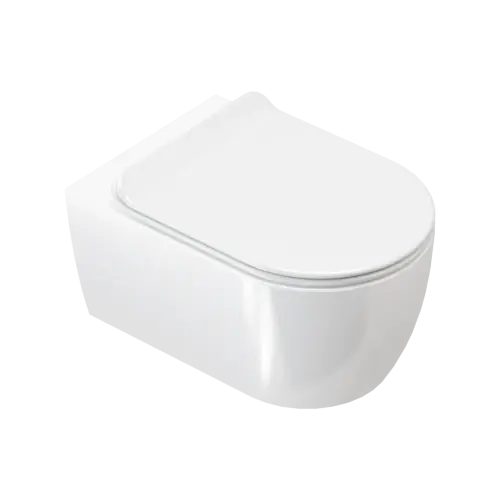 Bezpieczne zakupy Excellent miska WC Doto D 54 cm wisząca bezrantowa, biały połysk