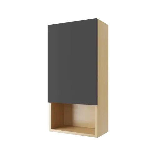 Excellent Tuto szafka wisząca wnękowa z frontem lewa 40x80 cm, dąb/szary Szybka wysyłka