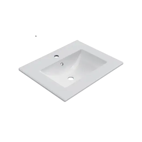 Premium Excellent umywalka meblowa 61x46,5 cm prostokątna, biały połysk