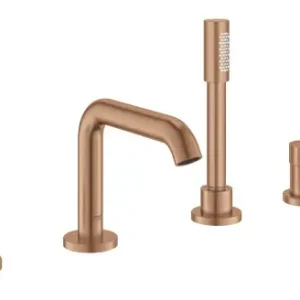 Łatwy zwrot Grohe 4-otworowa bateria wannowa 25251DL1