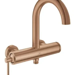 Łatwy zwrot Grohe Atrio Jednouchwytowa bateria wannowa 24367DL0