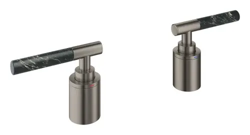 Oferta limitowana Grohe Atrio Pokrętła Vanilla Noir Caesarstone 48465AL0