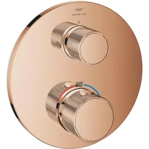Ograniczona ilość Grohe Atrio Termostatyczna bateria prysznicowa 24396DA0 do dwóch wyjść