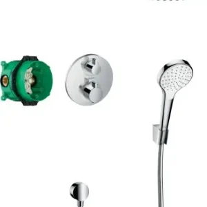 Hansgrohe Croma Select S System prysznicowy 180 2jet z Ecostat S 27295000 Dostępne od ręki