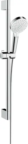 Tani Hansgrohe Crometta Zestaw prysznicowy 100 Vario EcoSmart+ z drążkiem 65 cm 26555400