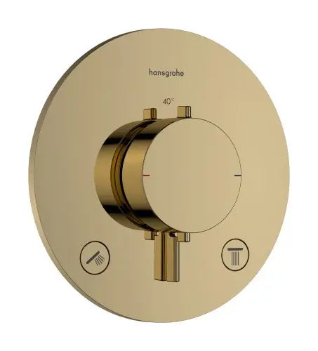 Wyprzedaż Hansgrohe Ecostat Comfort S Bateria termostatyczna do 2 odbiorników 33715990