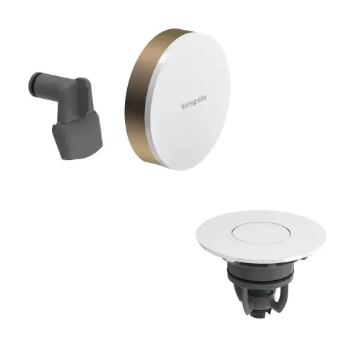 Hansgrohe Exafill Element zewnętrzny do syfonu wannowego z przelewem 58119140 Popularny